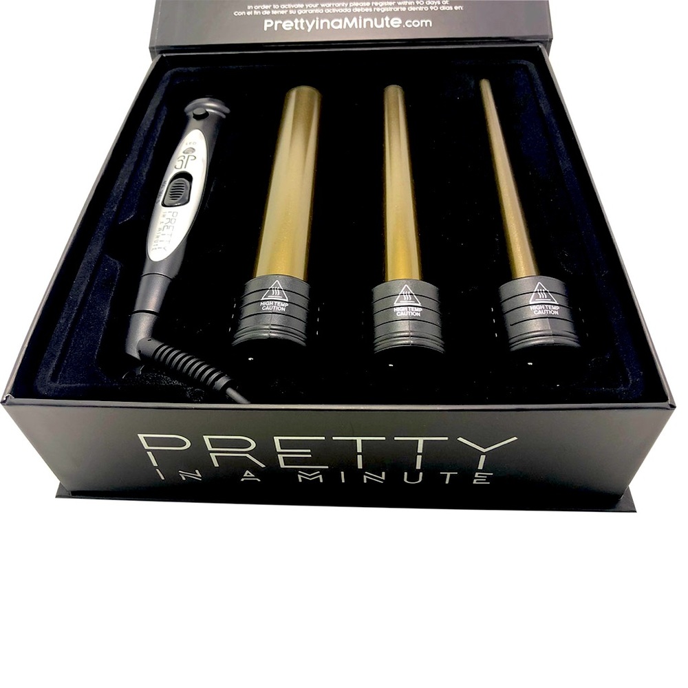 Pretty in a minute 3 in 1 Wand styler NEW in box